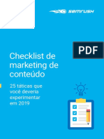 Checklist MKT de Conteúdo