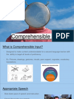 Comprehensible Input