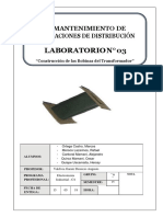 Construcción de Las Bobinas Del Transformador