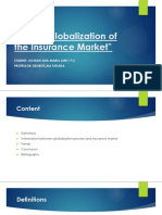 Globalization of Insurance Market