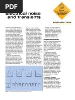 Electrical Noise and Transients: Application Note