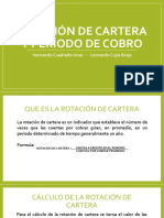 Rotacion de Cartera y Periodos de Cobro