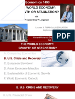 The World Economy: Growth or Stagnation?: With Professor Dale W. Jorgenson