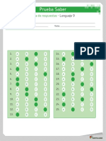 Respuestas Prueba Saber 1 10