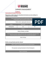 Learner Engagement Submission Form