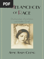 Anne Anlin Cheng The Melancholy of Race Psychoanalysis Assimilation and Hidden Grief PDF