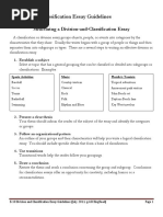 E10 Structuring A Division-And-classification Essay