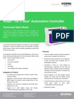 Clipsal 5500SHAC C Bus Network Automation Controller Datasheet