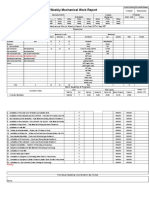 Resource Mechanical Works Weekly Report From Sep.22 To Sep.28