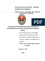 Validación 3 Métodos para Boro PDF