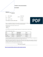 Part B Portfolio (Procurement)