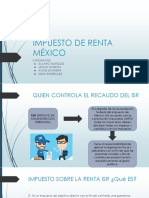 Impuesto de Renta Mexico