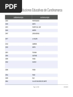 Directorio de Instituciones Educativas de Cundinamarca PDF