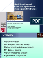 Mathematical Modeling and Simulation of SAS System With Magnetorheological (MR) Damper