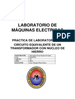 Laboratorio N°3 Maquinas Electricas