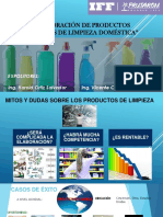 Elaboracion de Productos de Limpieza 2019