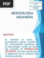 Merceologia Aduanera