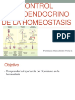 Control Neuroendocrino de La Homeostasis