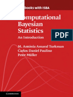 Computational Bayesian Statistics. An Introduction - Amaral, Paulino, Muller PDF