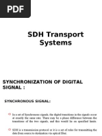 SDH Transport Systems