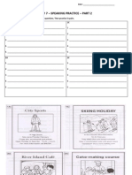 Key 7 - Speaking Practice - Part 2: Use The Visual Materials in KEY 7 and Write Questions. Then Practice in Pairs. 1A 1C