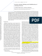 Heat Transfer Characteristics During Melting and Solidification of Phase Change Energy Storage Process