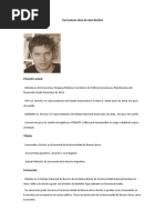 Curriculum Vitae de Axel Kicillof ME SAC