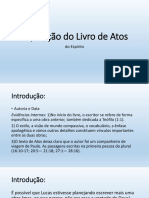 Exposição Do Livro de Atos