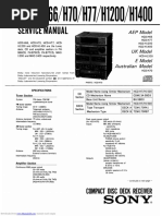 Sony HCD-H70 PDF