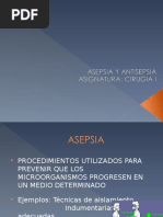 Asepsia Antisepsia Esterilización