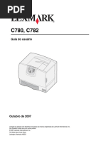 Manual Da Impressora Lexmark 782 PDF