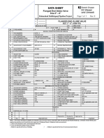 Data Sheet Flanged End Globe Valve