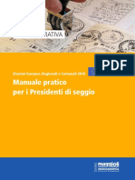 Manuale Per PRESIDENTI Di Seggio PDF