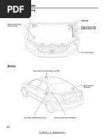 F Relay Locations (Engine Compartment) : 20 Corolla (Em00H0U)