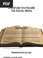 Christian Youths and The Social Media