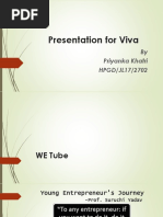 Presentation For Viva