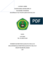 Laporan Akhir Praktik Kerja Keterampilan 