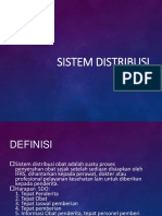 Sistem Distribusi Obat 