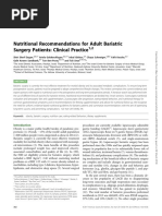 13 - 2017 - Nutritional Recommendations For Adult Bariatric