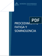 Procedimiento Fatiga y Somnolencia PDF