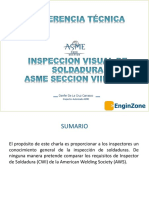 Inspección Visual de Soldaduras en Recipientes A Presión