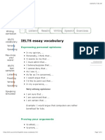 IELTS Writing Vocabulary For Band 9 Essay