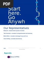 Start Here. Go Anywh Ere.: KPMG Law