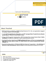 Financial Modeling - Goal Setting