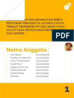 k3 TM 9 k3 SGD Kel 4 Pencegahan Resiko Jatuh Dan Infeksi