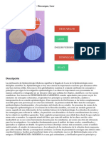 Epidemiologia Moderna