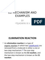 E2 Mechanism and Examples: BY - Tejaswini B.V