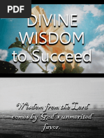 Divine Wisdom To Succeed