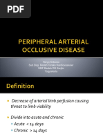 Peripheral Arterial Occlusive Disease