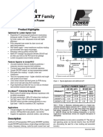 Linkswitch-Xt Family: Energy Effi Cient, Low Power Off-Line Switcher Ic